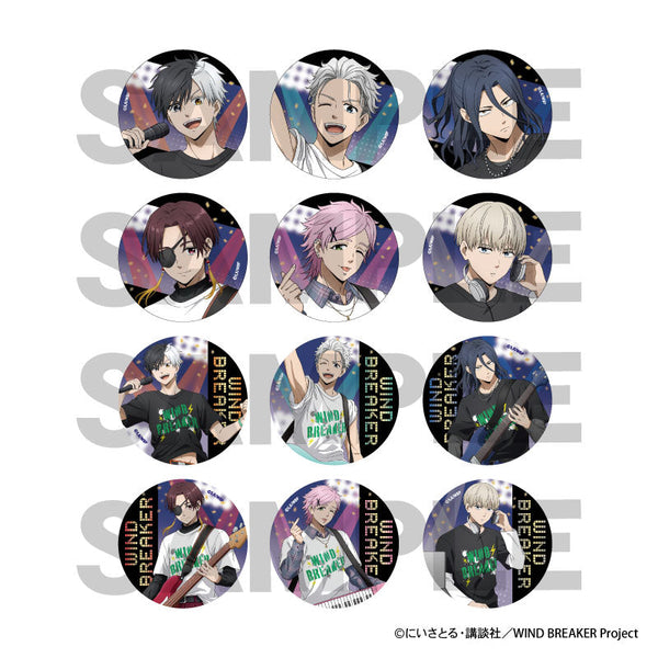 『WIND BREAKER』トレーディング缶バッジ バンド【BOX】