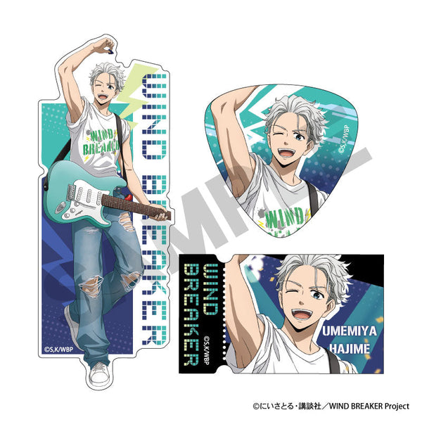 『WIND BREAKER』ステッカーセット 梅宮一 バンド