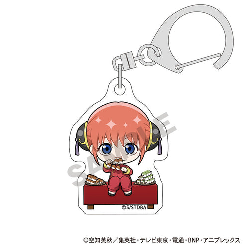 『銀魂』ミニアクリルキーホルダー 神楽 ひとやすみ ミニキャラ
