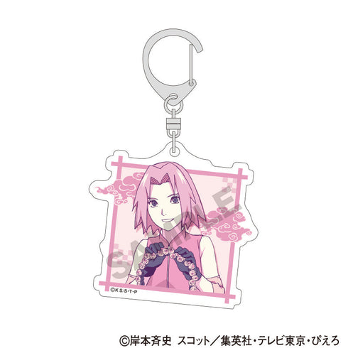 『NARUTO-ナルト- 疾風伝』トレーディングアクリルキーホルダー ひと休み クラパレット【BOX】