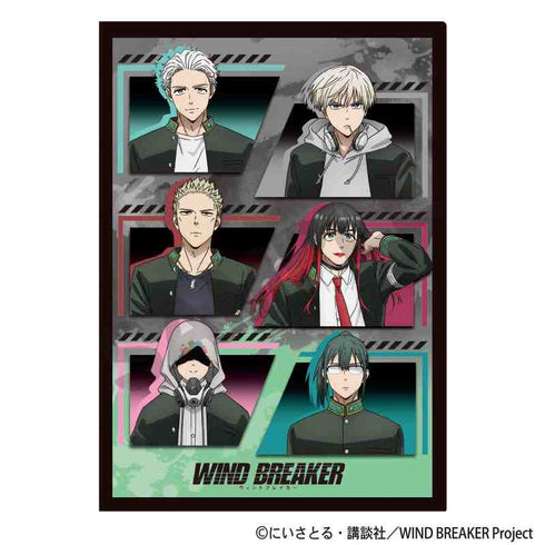 『WIND BREAKER』シングルクリアファイル 風鈴高校 上級生