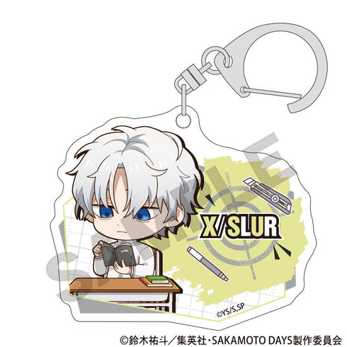 『SAKAMOTO DAYS』アクリルキーホルダー X(スラー) ぷちクラ