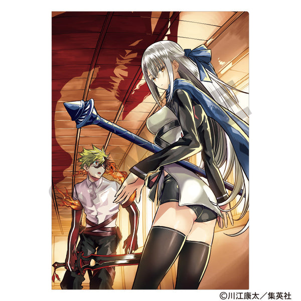 『鵺的陰陽師』單張透明文件夾 夜島學郎&藤乃代葉