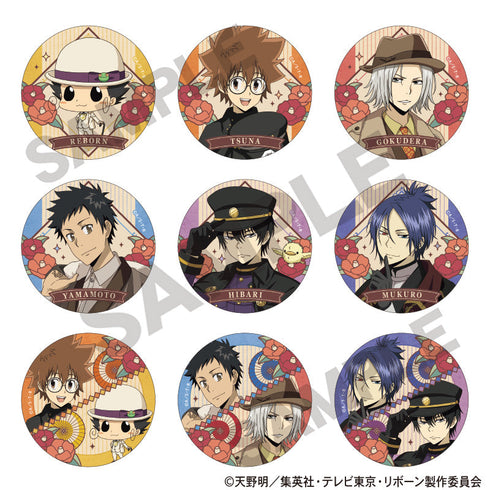 『家庭教師ヒットマンREBORN!』トレーディング缶バッジ レトロコーデ【BOX】