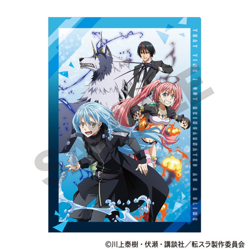 『転生したらスライムだった件』シングルクリアファイル ジオメトリック