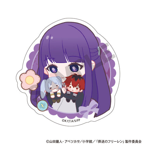 『葬送のフリーレン』アクリルクリップ フェルン 新パーティー ぬいぐるみ抱っこ