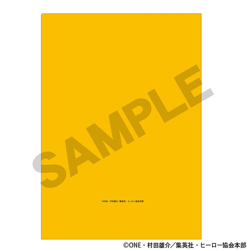 『ワンパンマン』シングルクリアファイル イエロー