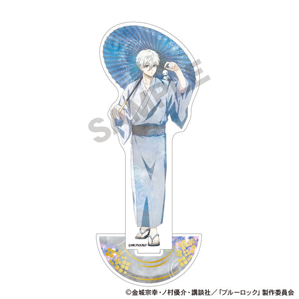 『ブルーロック』箔押しアクリルスタンド 凪誠士郎 五月雨 ニュアンスカラー