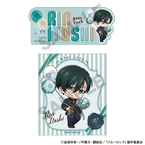『ブルーロック』ステッカーセット 糸師凛 バルーンミニキャラ