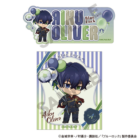 『ブルーロック』ステッカーセット オリヴァ・愛空 バルーンミニキャラ
