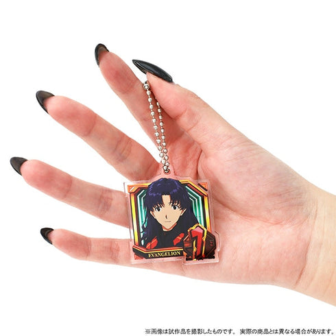 『エヴァンゲリオン』アクリルキーホルダー3個セット/通常図柄(ミサト・レイ・アスカ)、ぱちんこシン・エヴァンゲリオン