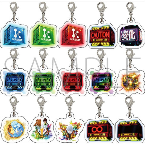 『エヴァンゲリオン』アクリルチャームコレクション/保留、ぱちんこシン・エヴァンゲリオン【BOX】