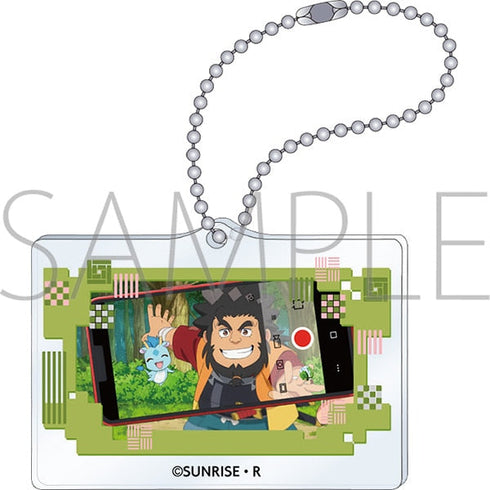 『魔神創造伝ワタル』アクリルキーホルダー/御富良院&リュンリュン