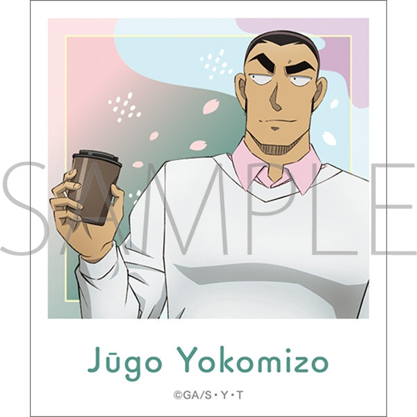 『名探偵コナン』ステッカー/横溝重悟、お花見