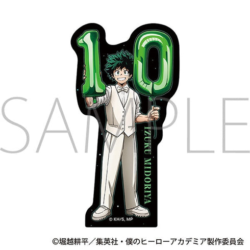 『僕のヒーローアカデミア』ステッカー/緑谷 出久 10周年スタートダッシュ