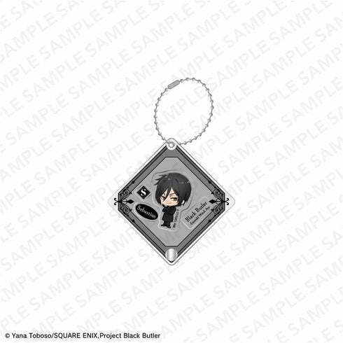 『黒執事 -緑の魔女編-』シャカシャカアクリルキーホルダー セバスチャン・ミカエリス(ミニキャラ)