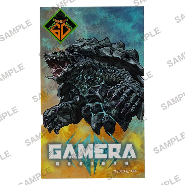 『ガメラシリーズ』ガメラ60th記念大首絵ステッカー GAMERA -Rebirth-