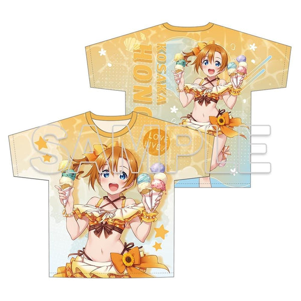 『ラブライブ!』フルグラフィックTシャツ Ver.水着 高坂穂乃果