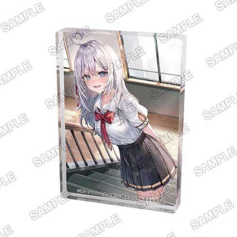 『ライトノベル展2025』A7アクリルブロック 時々ボソッとロシア語でデレる隣のアーリャさん