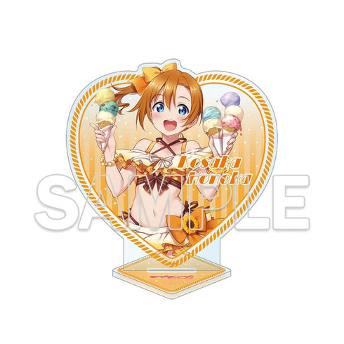 『ラブライブ!』ハート型ラメ入りアクリルスタンド 高坂穂乃果
