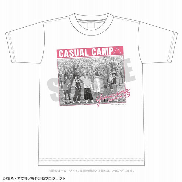 『ゆるキャン△SEASON3』カジュアルキャンプ Tシャツ