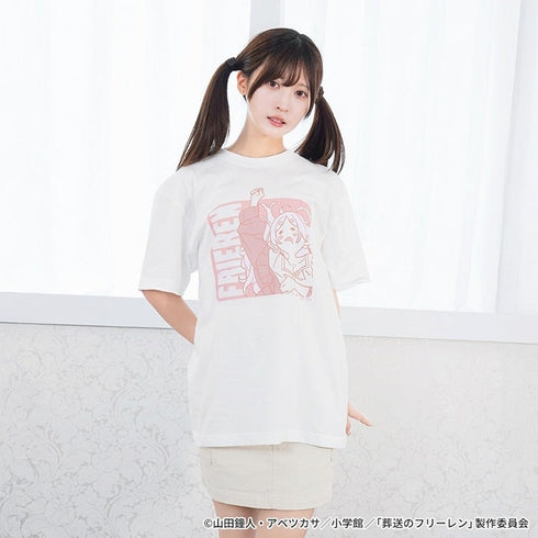 『葬送のフリーレン』寝相 Tシャツver.2 01 L