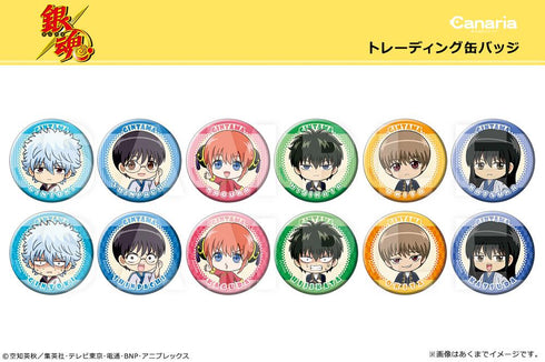 『銀魂』トレーディング缶バッジ【BOX】