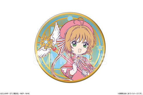『カードキャプターさくら クリアカード編』メタル缶バッジ 03 木之本桜(クリアカード編)