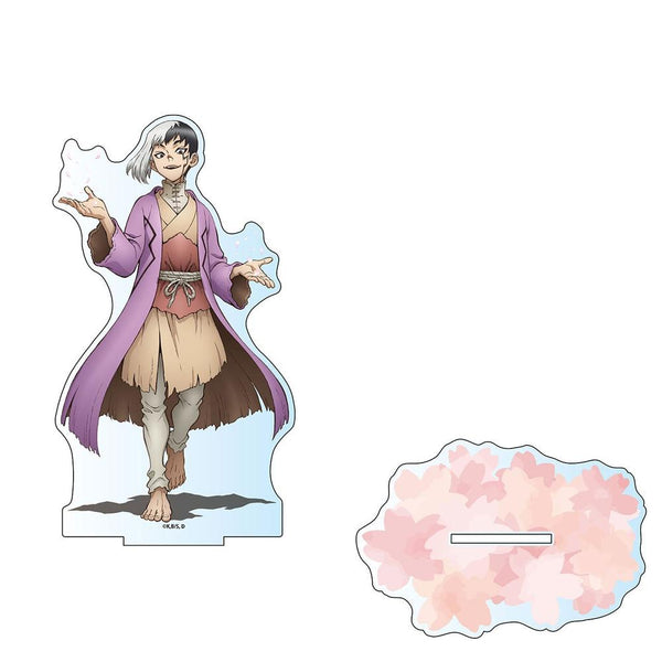 『Dr.STONE』【描き下ろし】BIGアクリルスタンド あさぎりゲン(桜)【202504再販】
