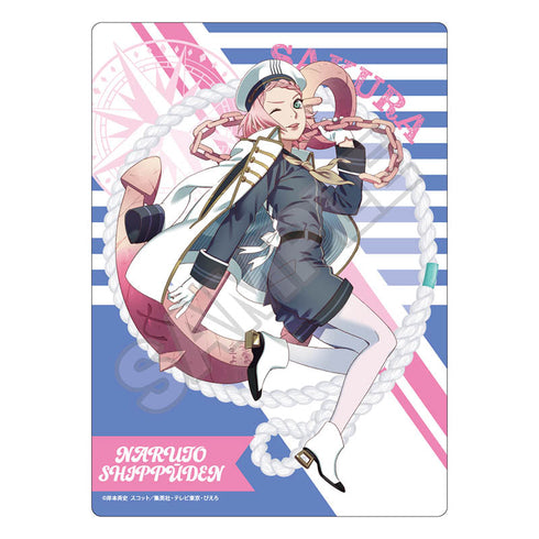 『NARUTO-ナルト- 疾風伝』マリンルック B5下敷き【BOX】【202410再販】