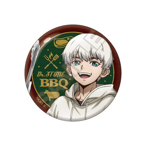 『Dr.STONE』バーベキュー 缶バッジ ※1BOX=5入