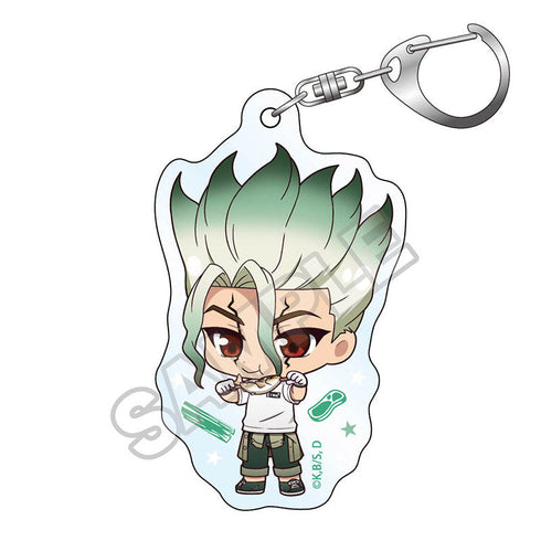 『Dr.STONE』ちびっつ! バーベキュー アクリルキーチェーン 石神千空