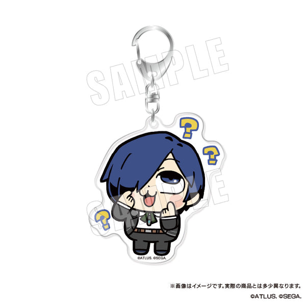 『ペルソナ3 リロード』主人公×ぶくぶ おおきめアクリルキーホルダー 05 学力 ランク1【202509再販】