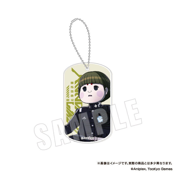 『HUNDRED LINE -最終防衛學園-』壓克力鑰匙圈 10 銀崎晶馬