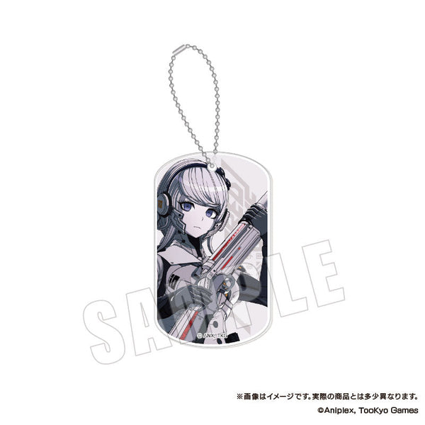『HUNDRED LINE -最終防衛學園-』壓克力鑰匙圈 11 霧藤希