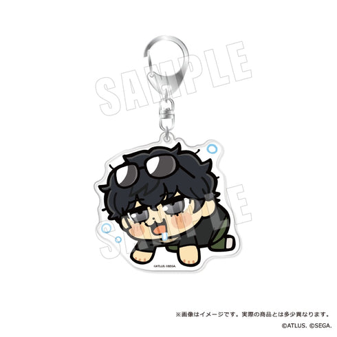 『ペルソナ5 ザ・ロイヤル』主人公×ぶくぶ おおきめアクリルキーホルダー 11 魅力 ランク1