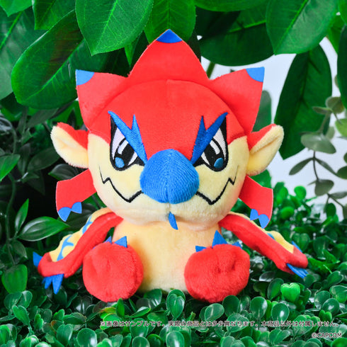 『モンスターハンターワイルズ×ぶくぶ』ぬいぐるみマスコット リオレウス