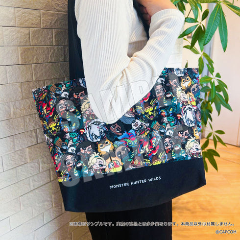 『モンスターハンターワイルズ×ぶくぶ』トートバッグ
