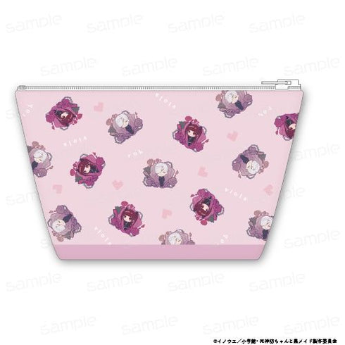 『死神坊ちゃんと黒メイド』合皮舟形ポーチ【ロブ&ヴィオラ】