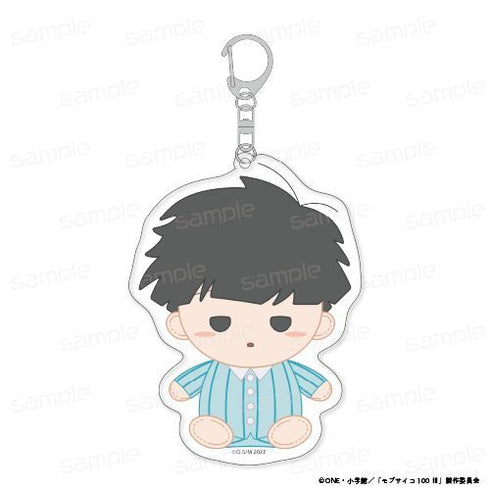 『モブサイコ100 III』おすわりもふりん アクリルキーホルダー【影山 茂夫 パジャマ】【202602再販】