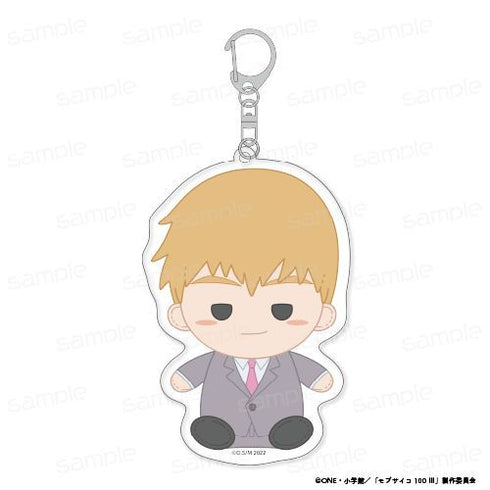 『モブサイコ100 III』おすわりもふりん アクリルキーホルダー【霊幻 新隆 スーツ】【202602再販】