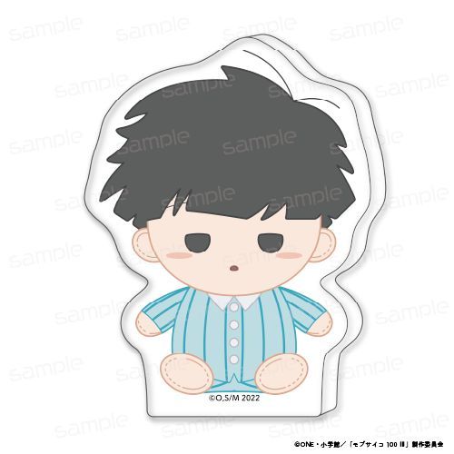 『モブサイコ100 III』おすわりもふりん アクリルminiブロック【影山 茂夫 パジャマ】【202602再販】