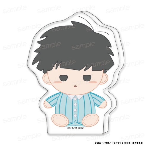 『モブサイコ100 III』おすわりもふりん アクリルminiブロック 【影山 茂夫 パジャマ】