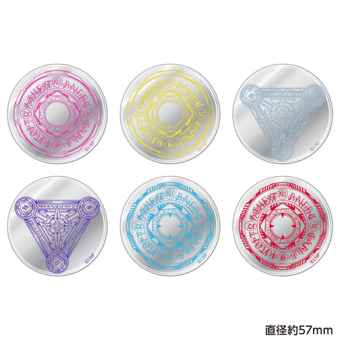 『魔法少女リリカルなのはシリーズ』トレーディングメタル缶バッジ【BOX】