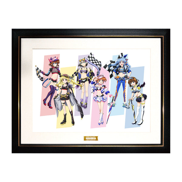 『魔法少女リリカルなのはシリーズ』描き下ろしキャラファイングラフ