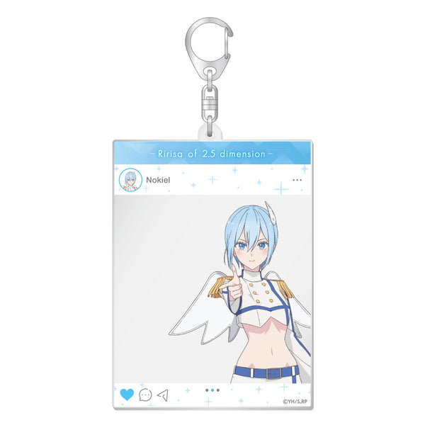『2.5次元の誘惑』SNS風アクリルキーホルダー ノキエル 天使空挺隊