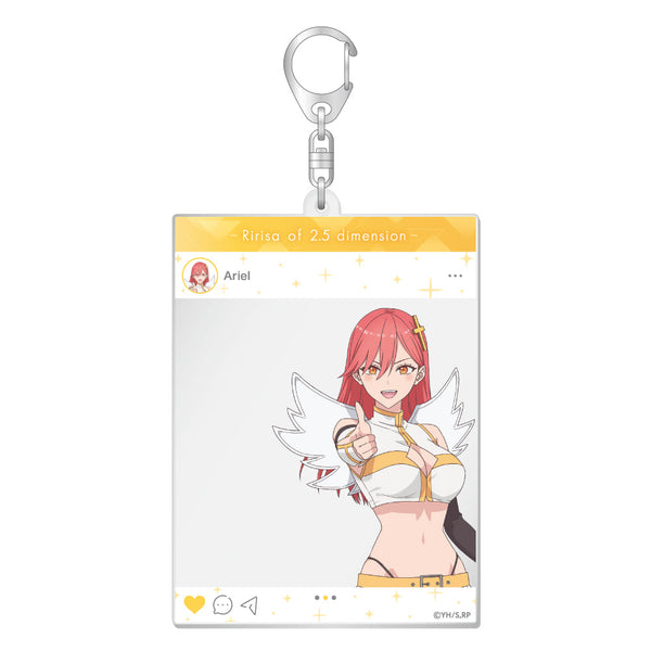 『2.5次元の誘惑』SNS風アクリルキーホルダー アリエル 天使空挺隊