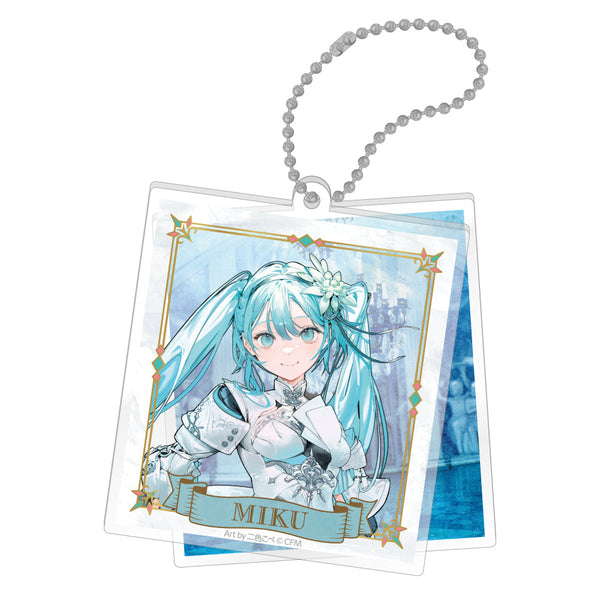 『39Culture 2024 EXTRA FES』39Culture 2024 EXTRA WORLD 2枚組アクリルキーホルダー 初音ミク