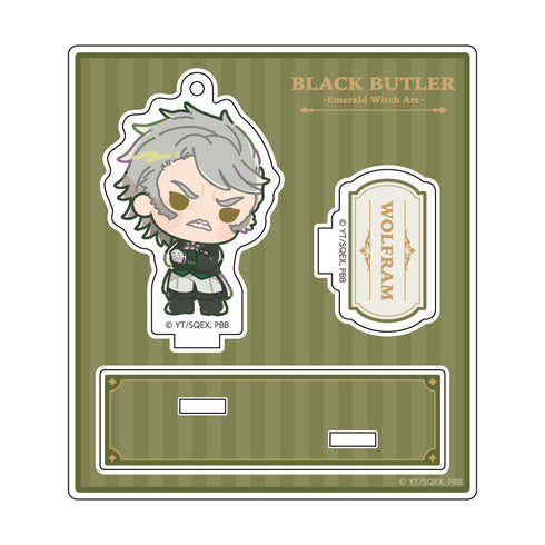 『黒執事 -緑の魔女編-』ちびキャラアクリルジオラマ / ヴォルフラム・ゲルツァー