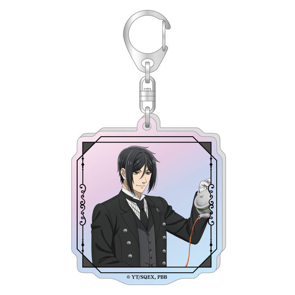 『黒執事 -緑の魔女編-』描き下ろしオーロラアクリルキーホルダー / セバスチャン・ミカエリス